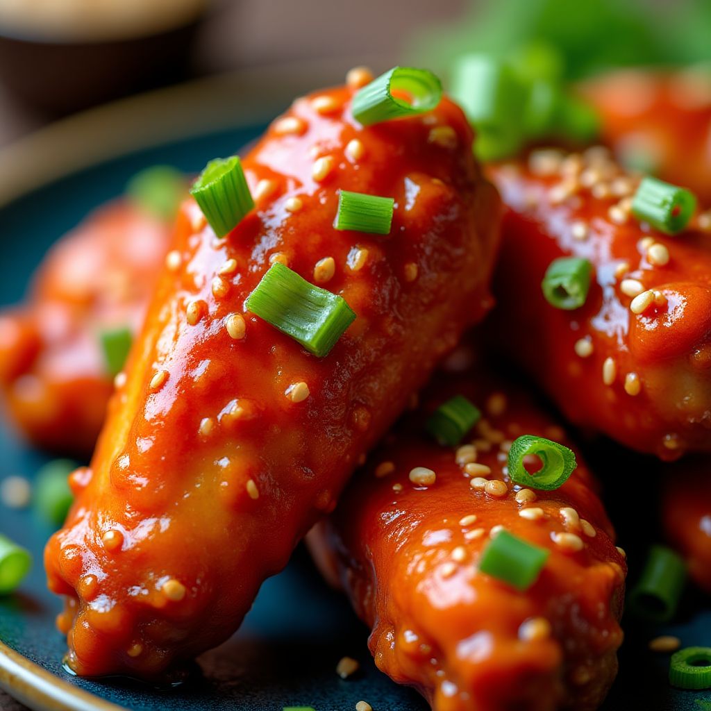 Korean Gochujang Wings